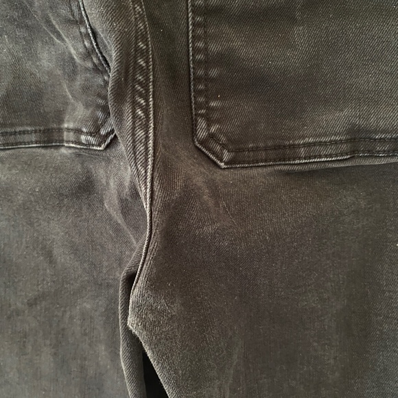 EVERLANE Womens Jeans High Rise Crop Slim Regular Ankle Black Size 8 Waist 30" - Picture 7 of 11